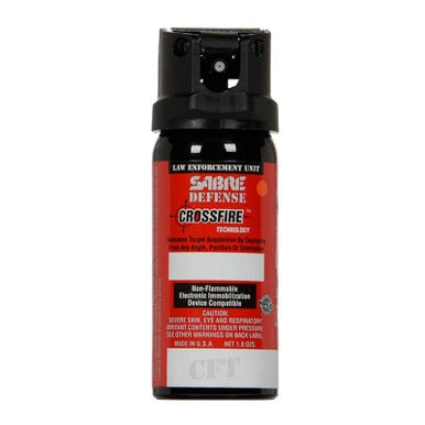 SABRE Red MK-3 Crossfire OC Spray (1.5 oz Stream) | Hmart Uniform & Tactical Supply