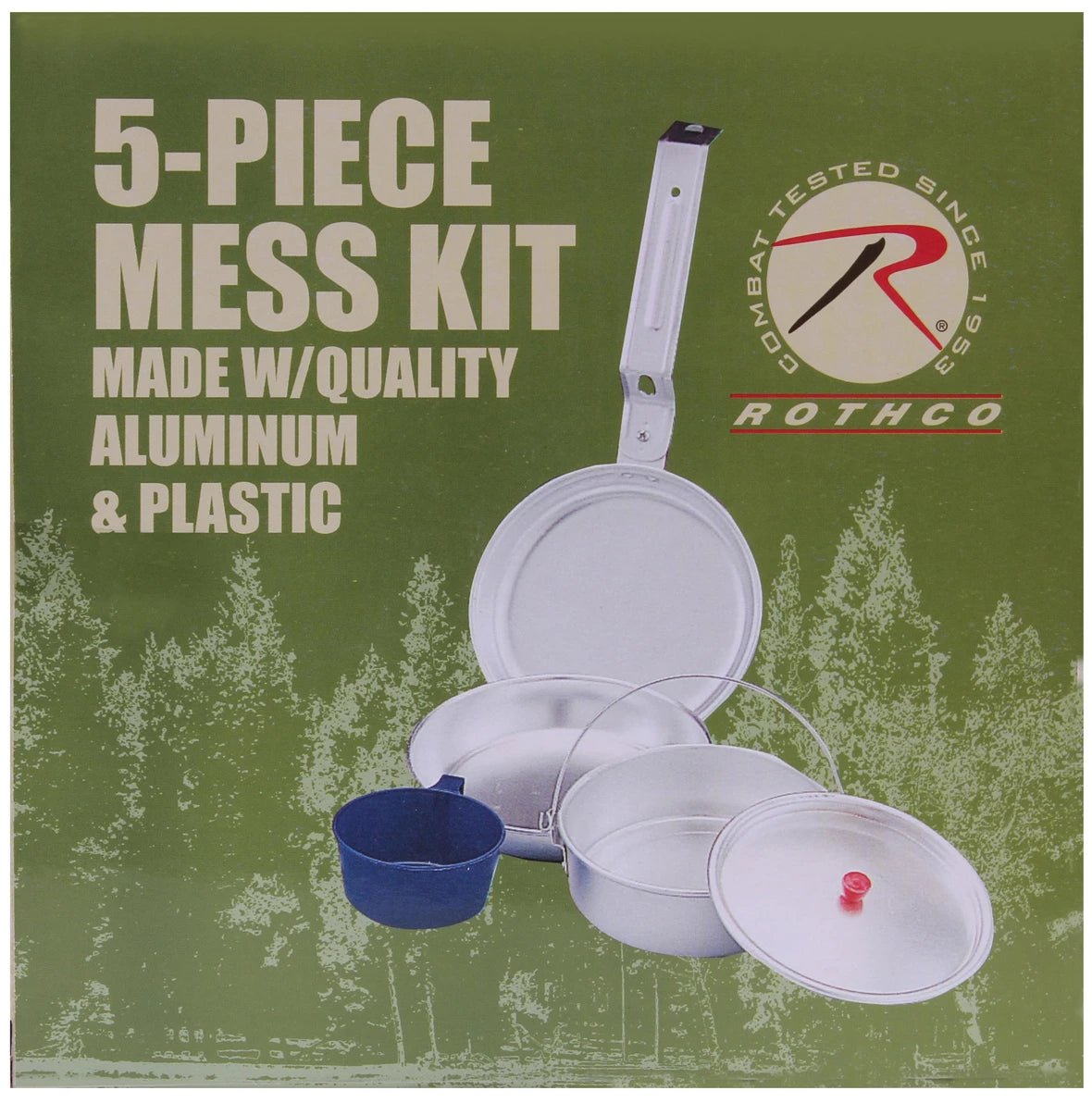Rothco 5-Piece Mess Kit - Rothco 167