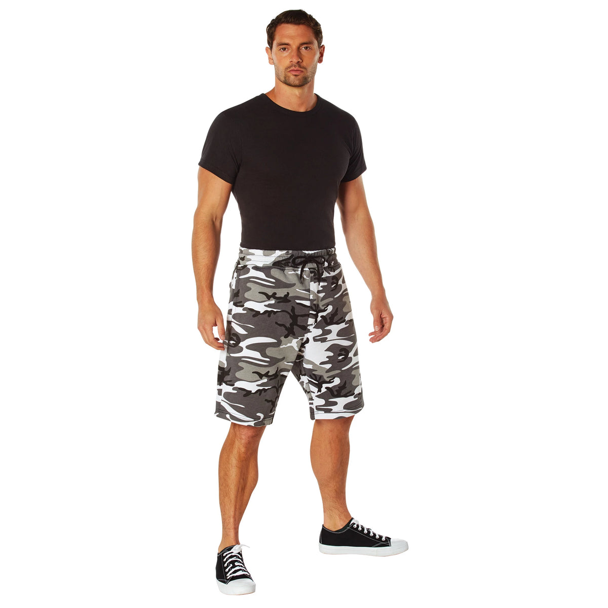 Rothco Camo And Solid Color Sweatshorts - Rothco 1722