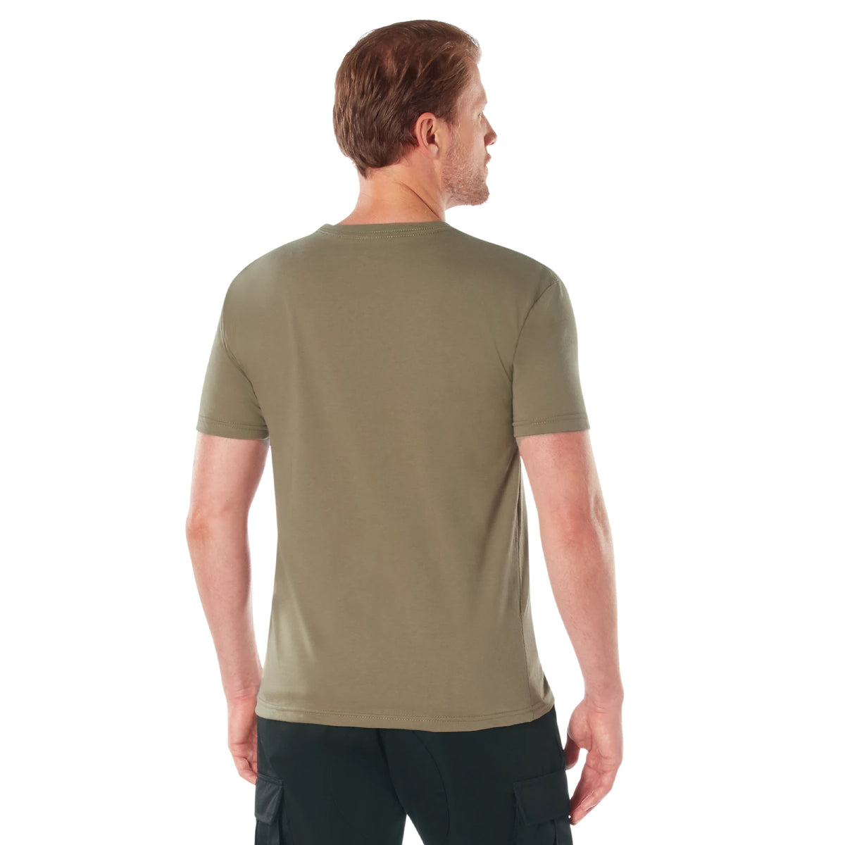 Rothco Athletic Fit Solid Color T-Shirt - Rothco 1747-SML