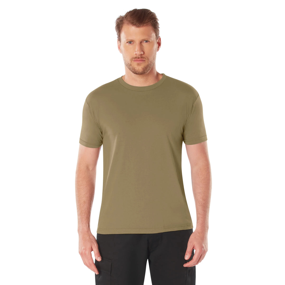Rothco Athletic Fit Solid Color T-Shirt - Rothco 17470-LRG