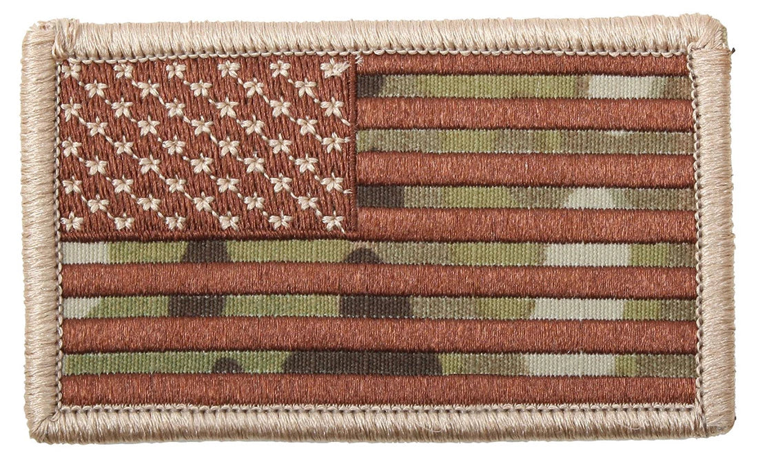 Rothco American Flag Patch - Hook Back - Rothco 17771