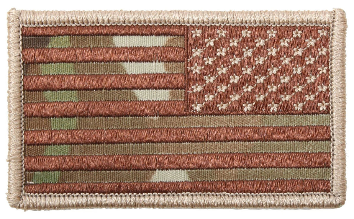 Rothco American Flag Patch - Hook Back - Rothco 17772