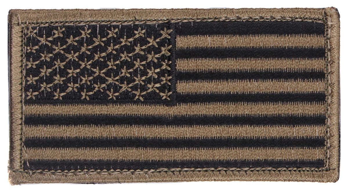 Rothco American Flag Patch - Hook Back - Rothco 17782
