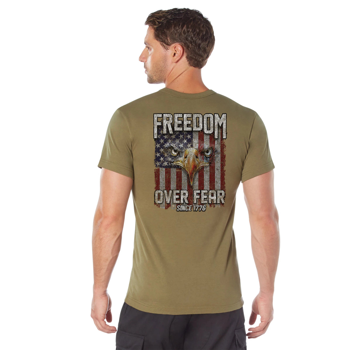 Rothco Freedom Over Fear T-Shirt - Rothco 18180-XLRG