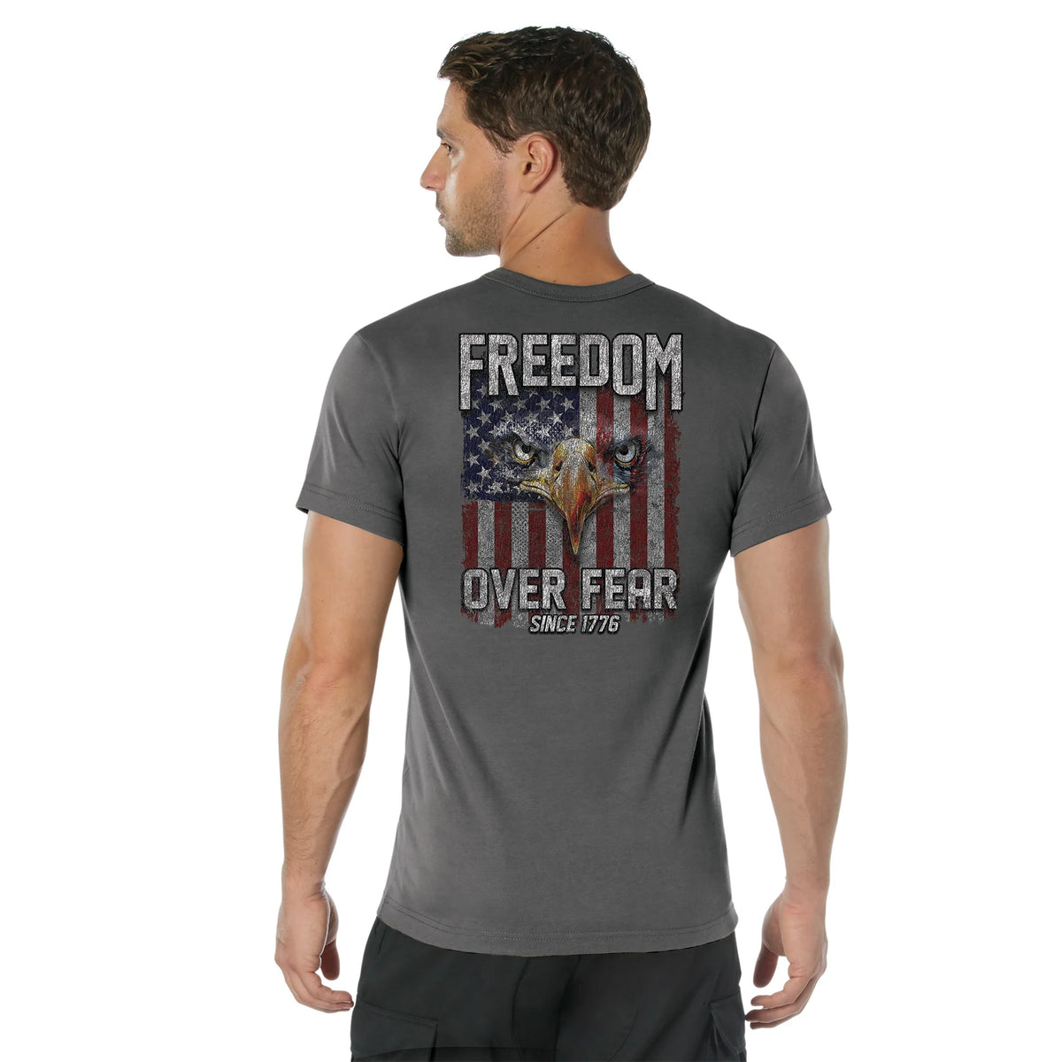 Rothco Freedom Over Fear T-Shirt - Rothco 18185-XLRG