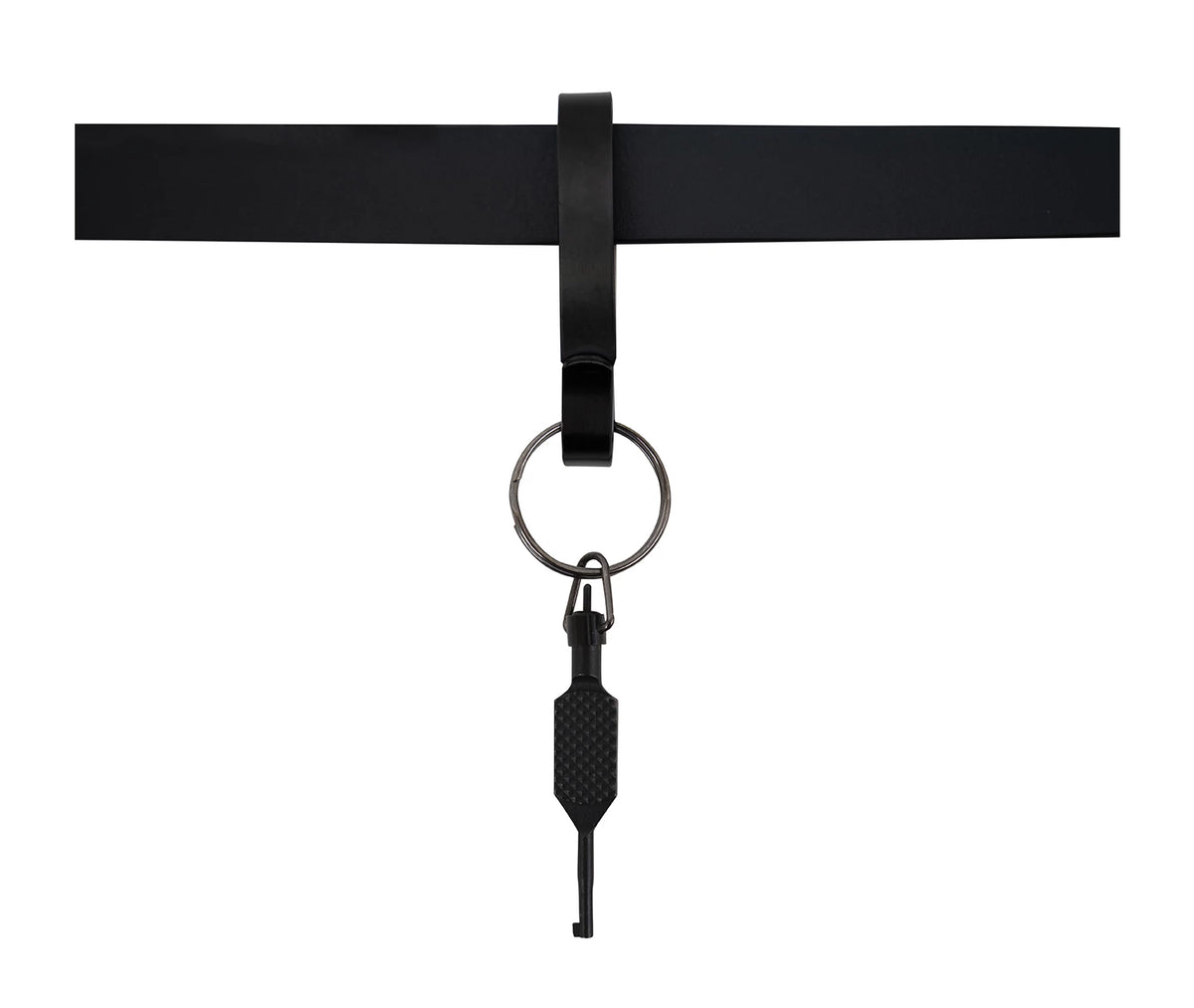 Rothco Steel Belt Key Clip - Black - Rothco 1843