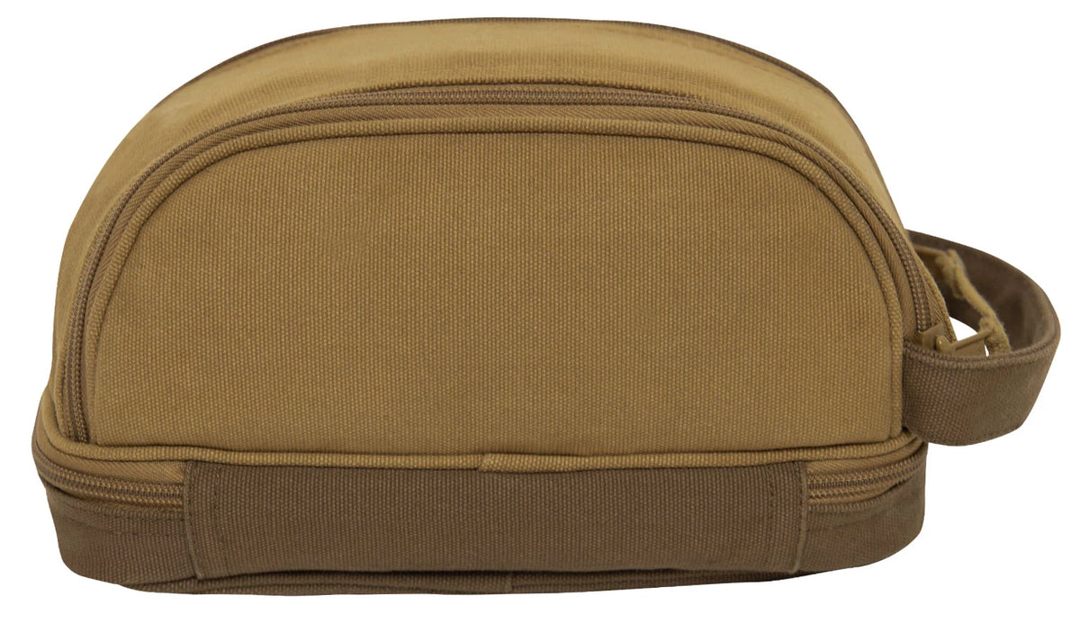 Rothco Deluxe Canvas Travel Kit - Rothco 1854-COYOTE