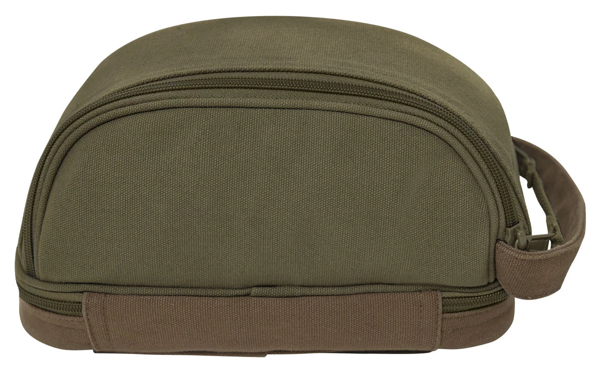 Rothco Deluxe Canvas Travel Kit - Rothco 1854-OLIVE DRAB