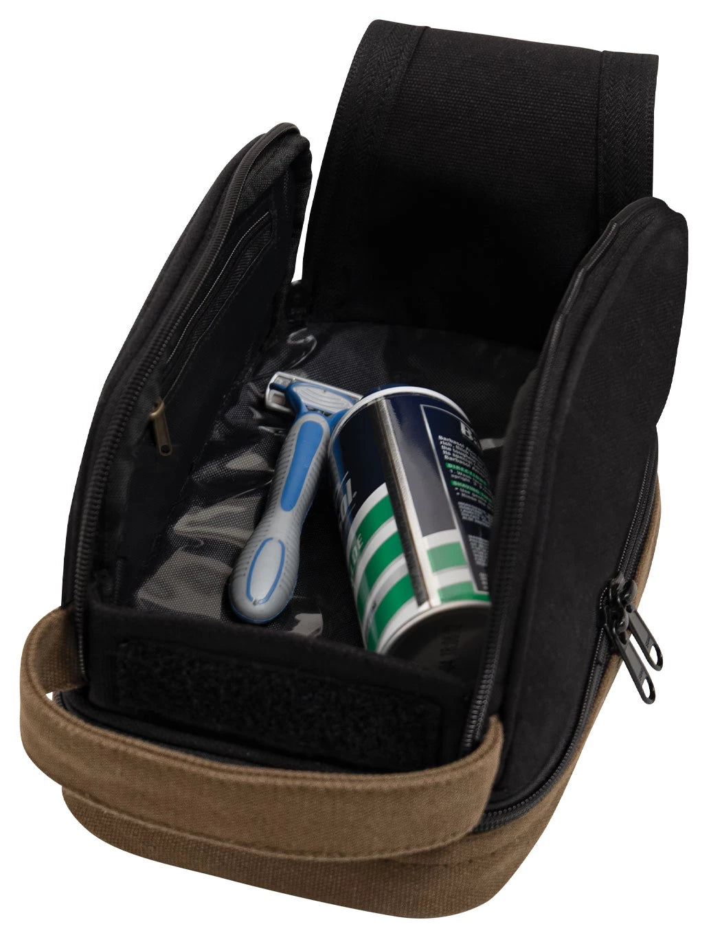 Rothco Deluxe Canvas Travel Kit - Rothco 1854-BLACK