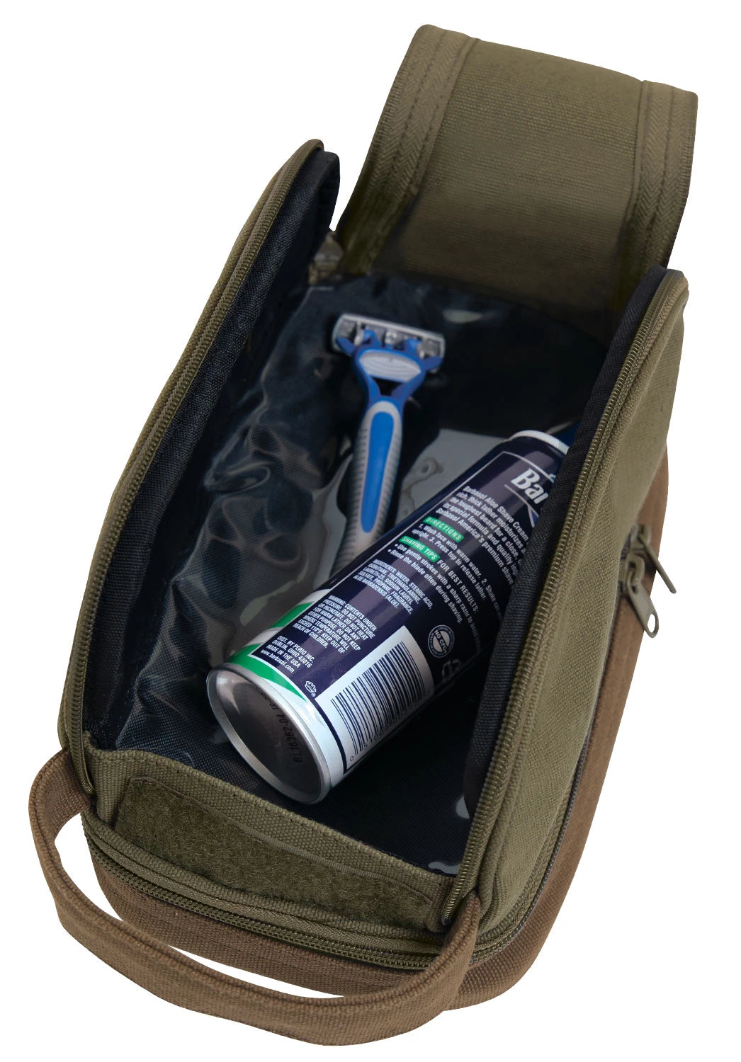 Rothco Deluxe Canvas Travel Kit - Rothco 1854-OLIVE DRAB