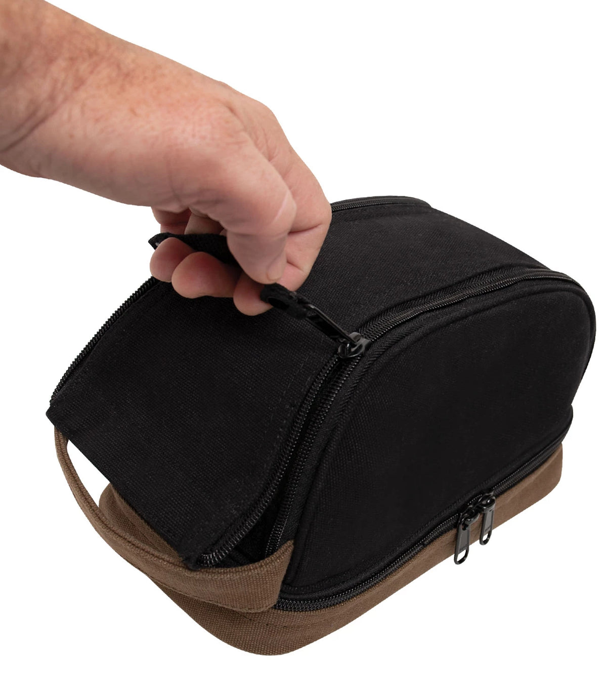 Rothco Deluxe Canvas Travel Kit - Rothco 1854-BLACK
