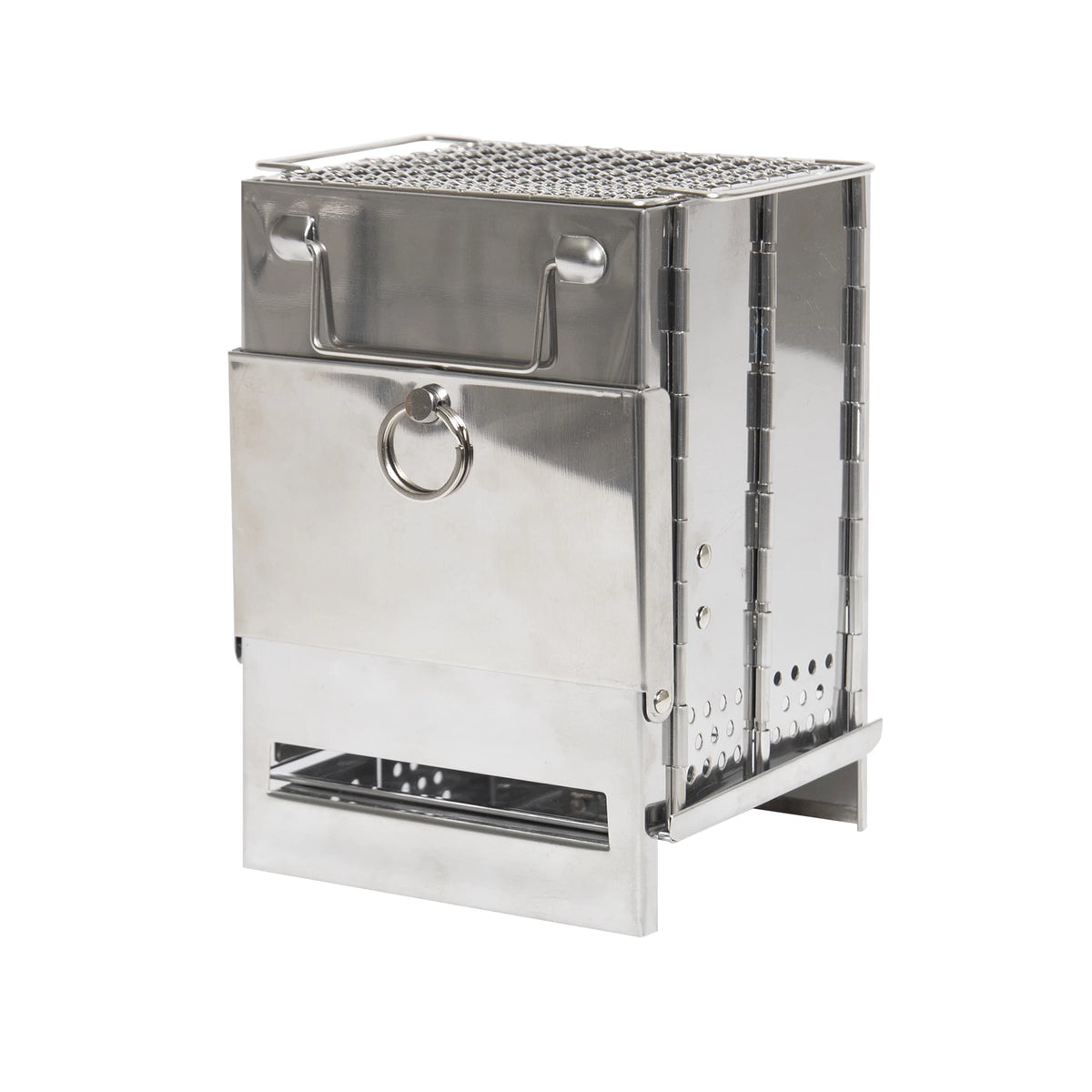 Rothco Stainless Steel Folding Camp Stove - Rothco 1856
