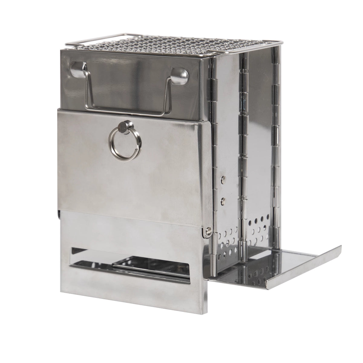 Rothco Stainless Steel Folding Camp Stove - Rothco 1856