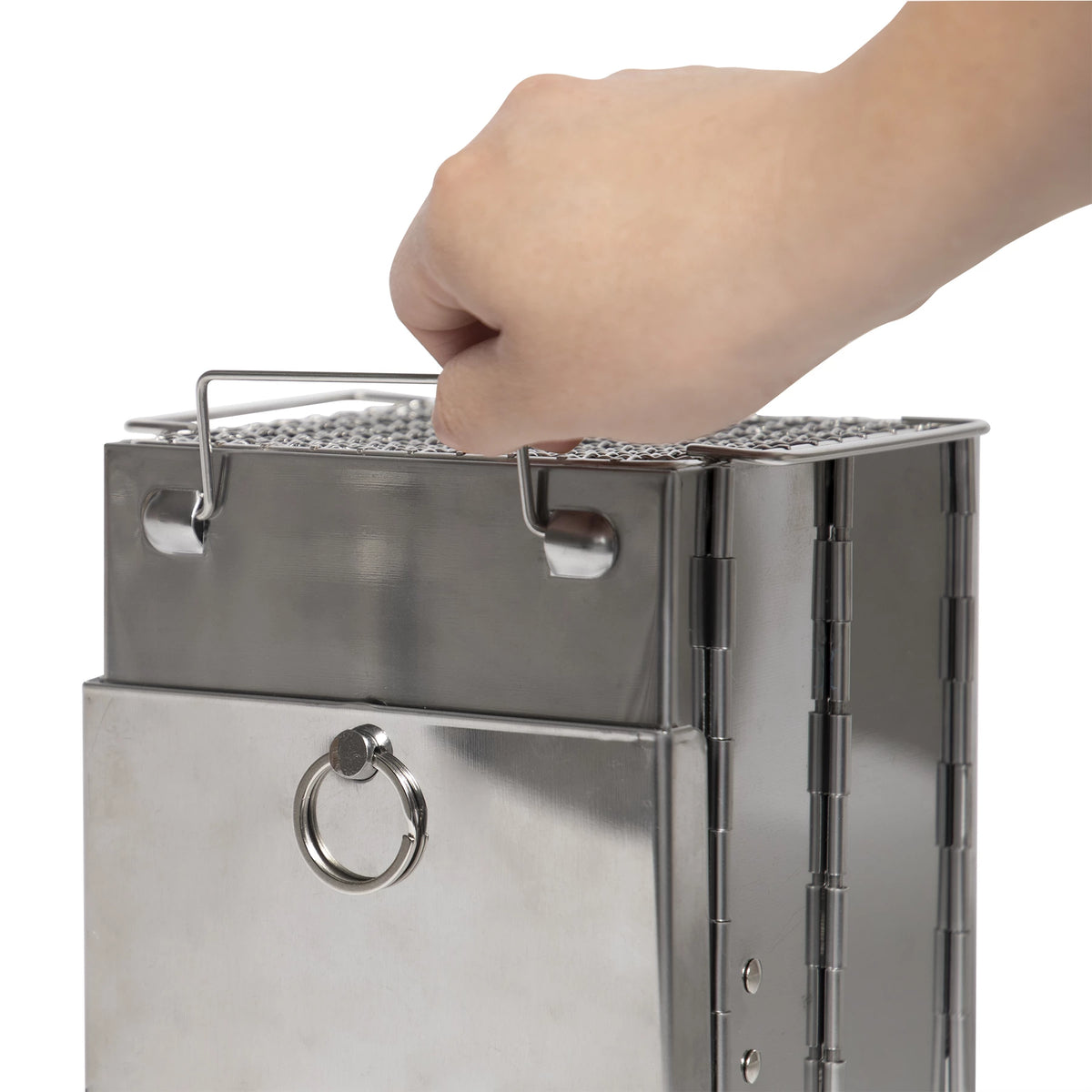 Rothco Stainless Steel Folding Camp Stove - Rothco 1856