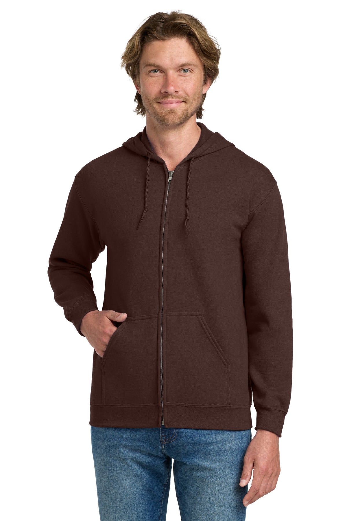 Gildan® - Heavy Blend™ Full-Zip Hooded Sweatshirt. 18600