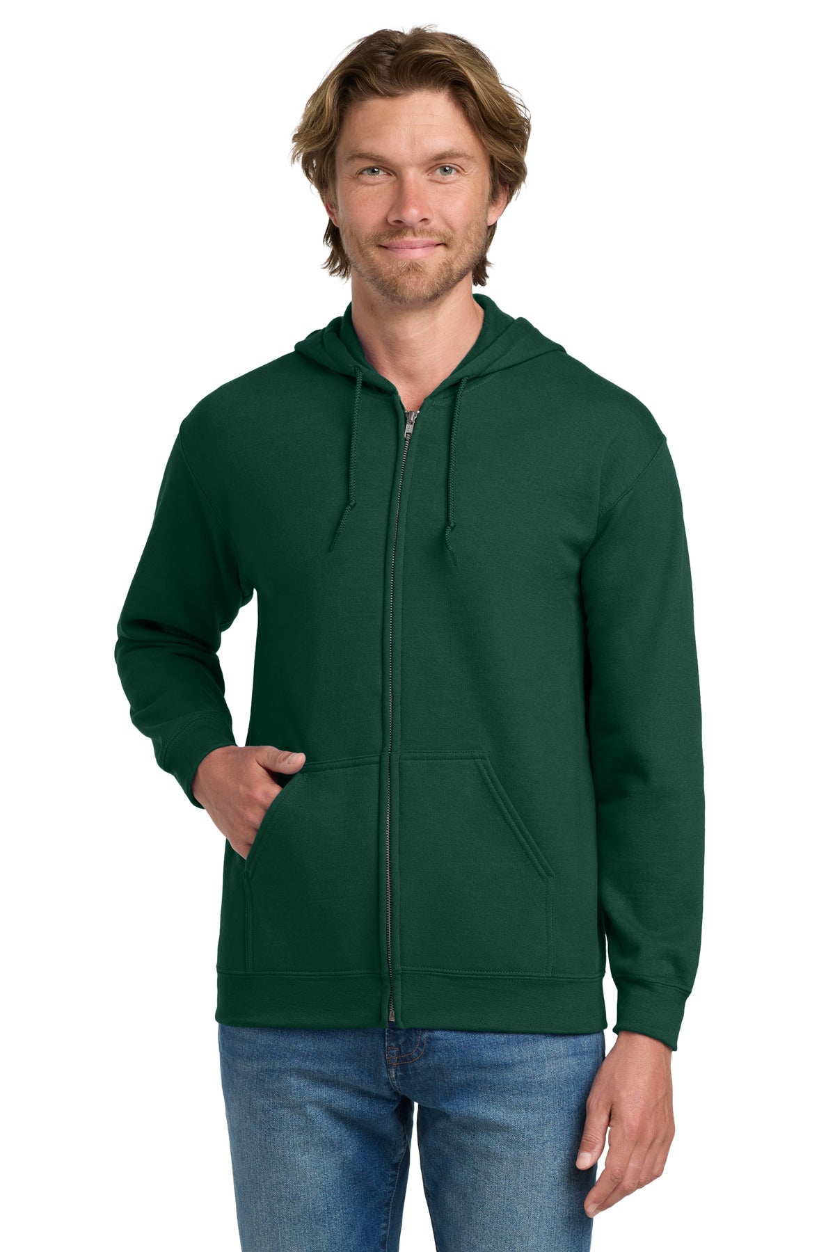 Gildan® - Heavy Blend™ Full-Zip Hooded Sweatshirt. 18600