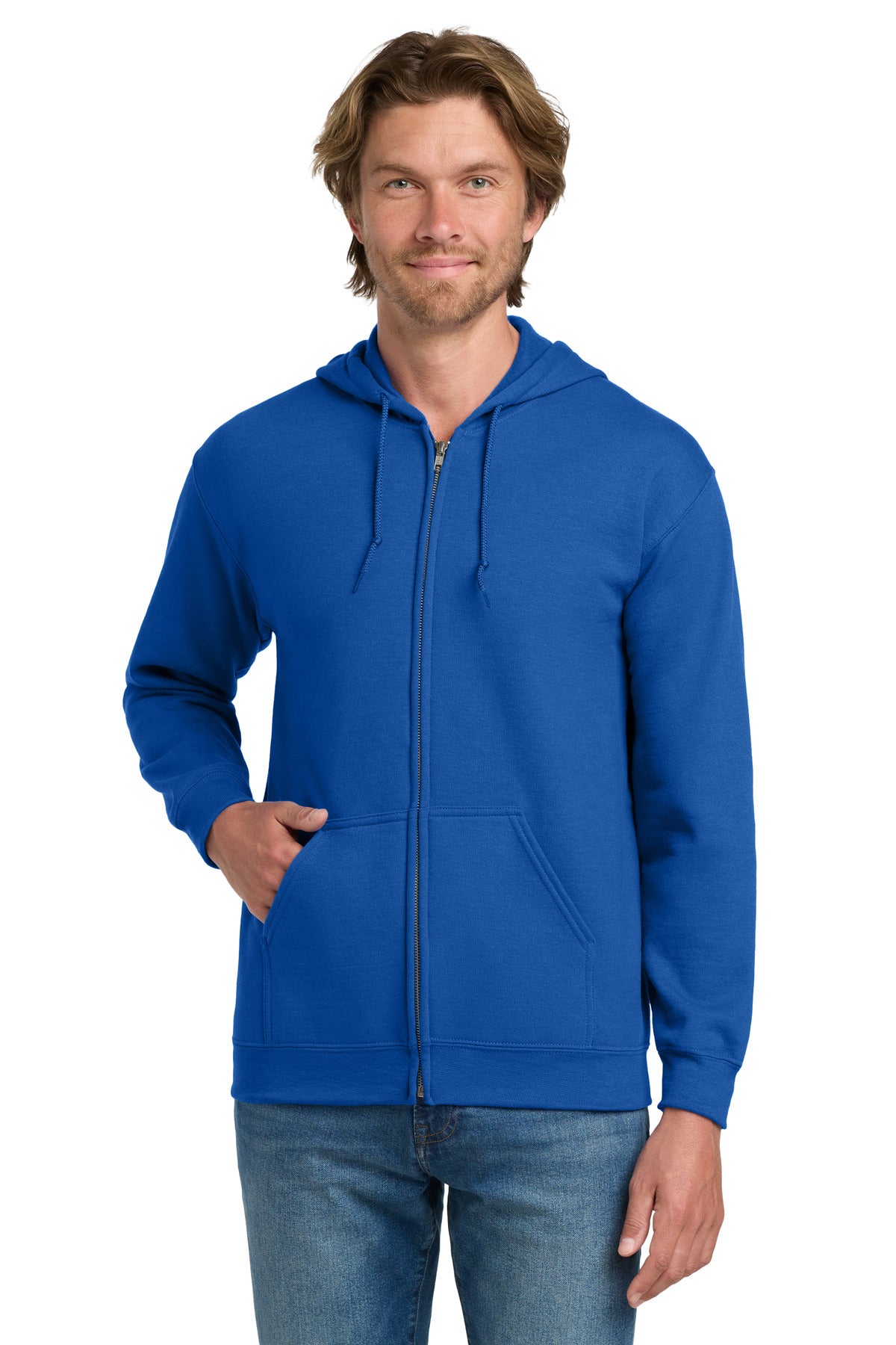 Gildan® - Heavy Blend™ Full-Zip Hooded Sweatshirt. 18600
