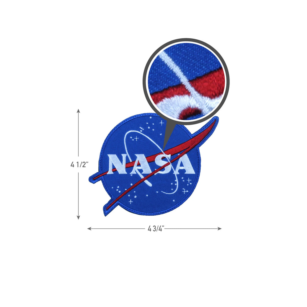 NASA Meatball Logo Morale Patch - Rothco 1885