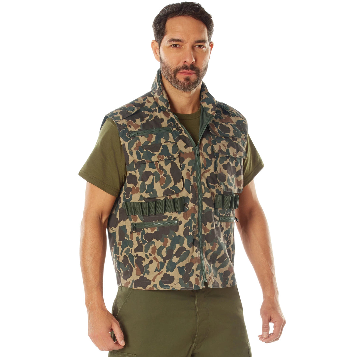Rothco X Bear Archery Fred Bear Camo Ranger Vest - Rothco 19060-SML