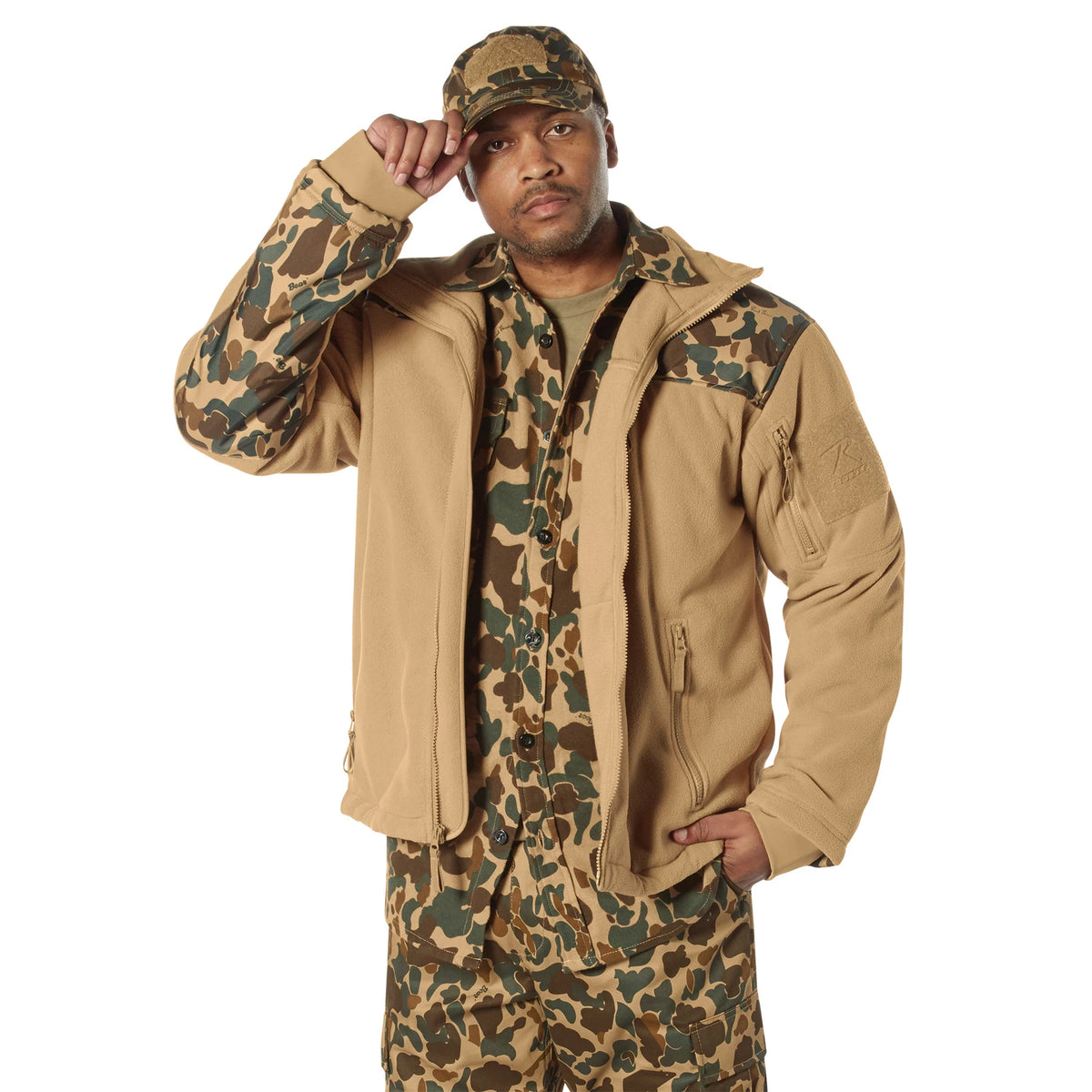 Rothco X Bear Archery Fred Bear Camo Flannel Shirt - Rothco 19082-3XL