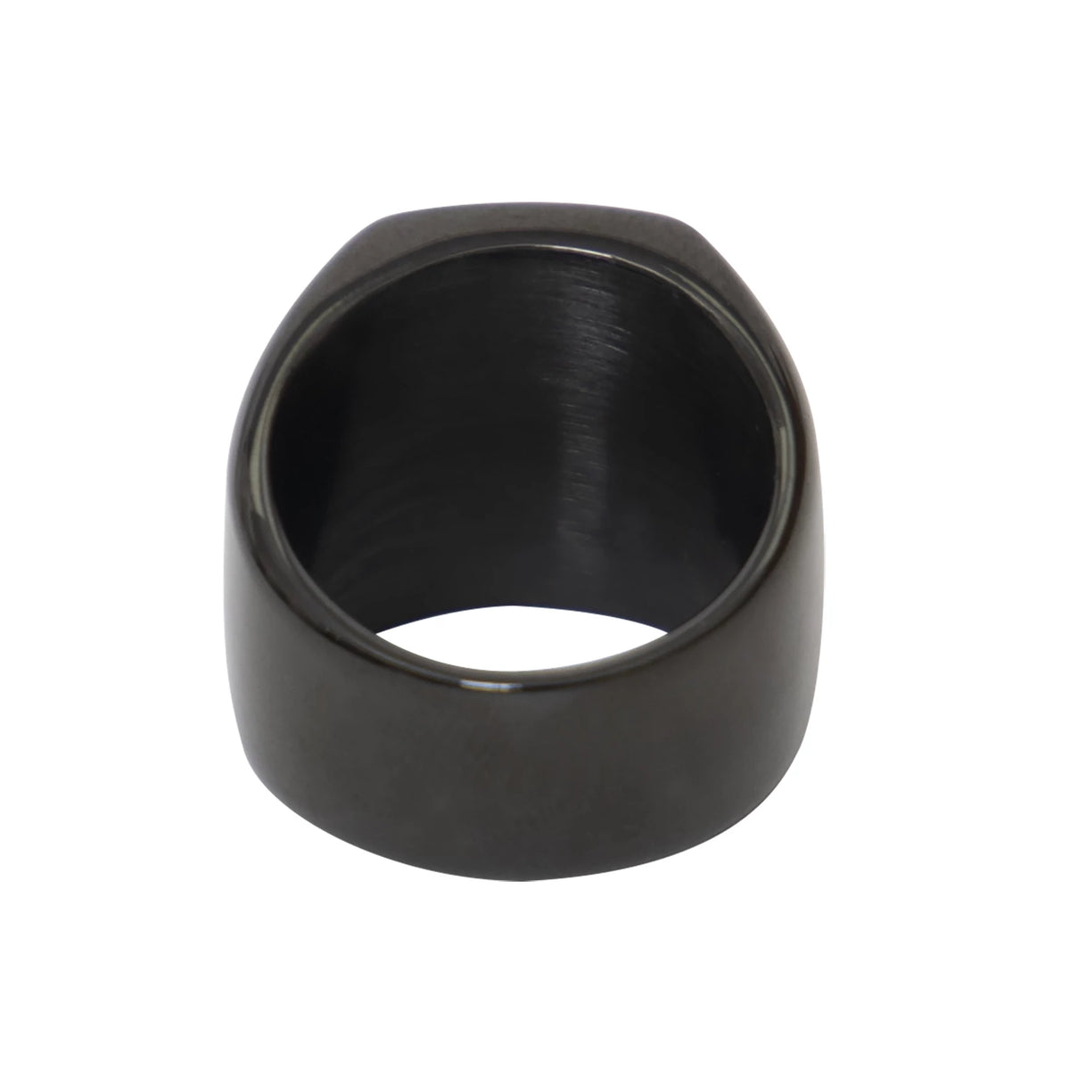 Rothco Stainless Steel USMC Eagle, Globe and Anchor Ring - Black - Rothco 1999-8