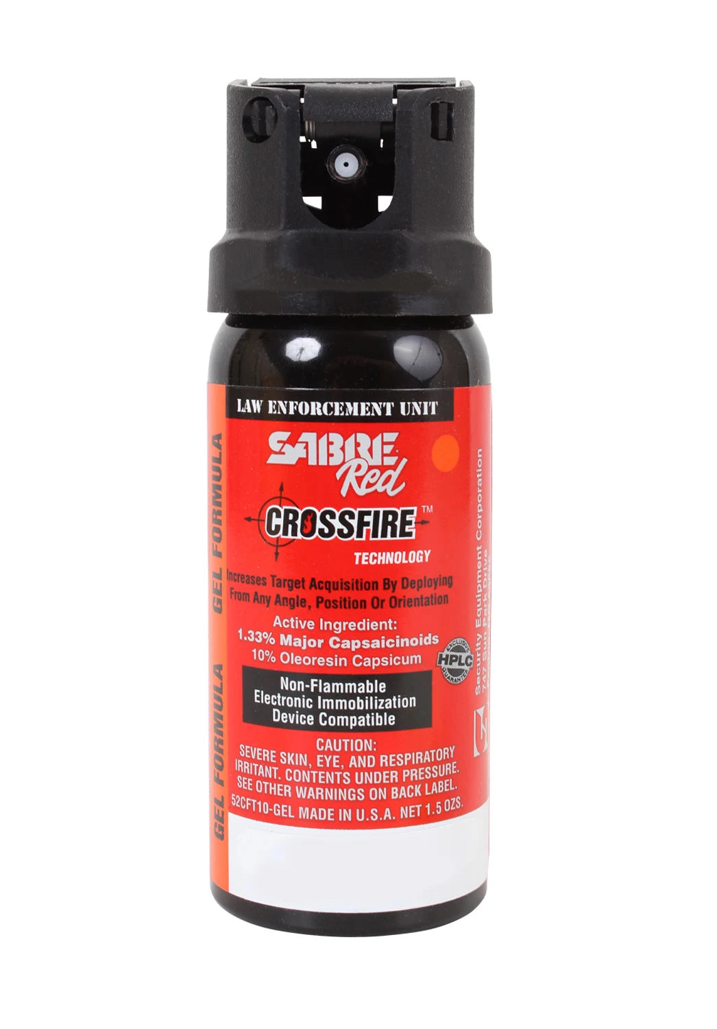 Sabre Red Crossfire Law Enforcement Gel Pepper Spray - Rothco 20014