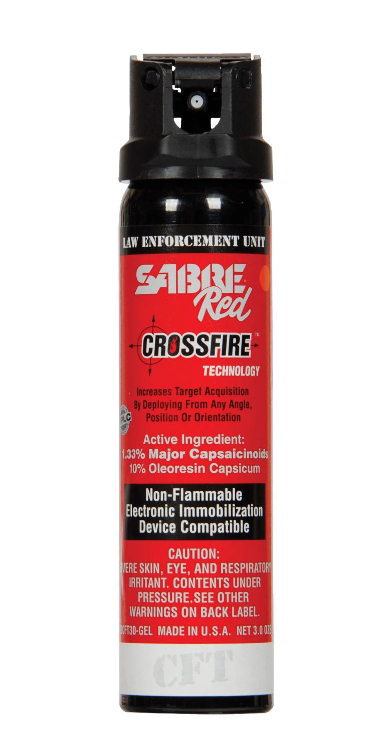 Sabre Red Crossfire Law Enforcement Gel Pepper Spray - Rothco 20015