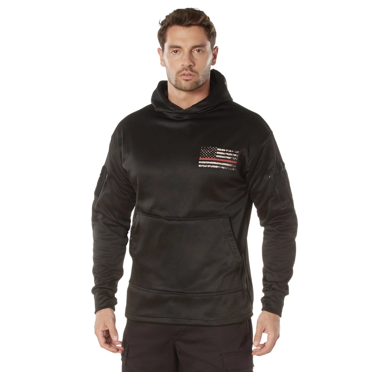 Rothco Concealed Carry Thin Red Line Hoodie - Rothco 2068