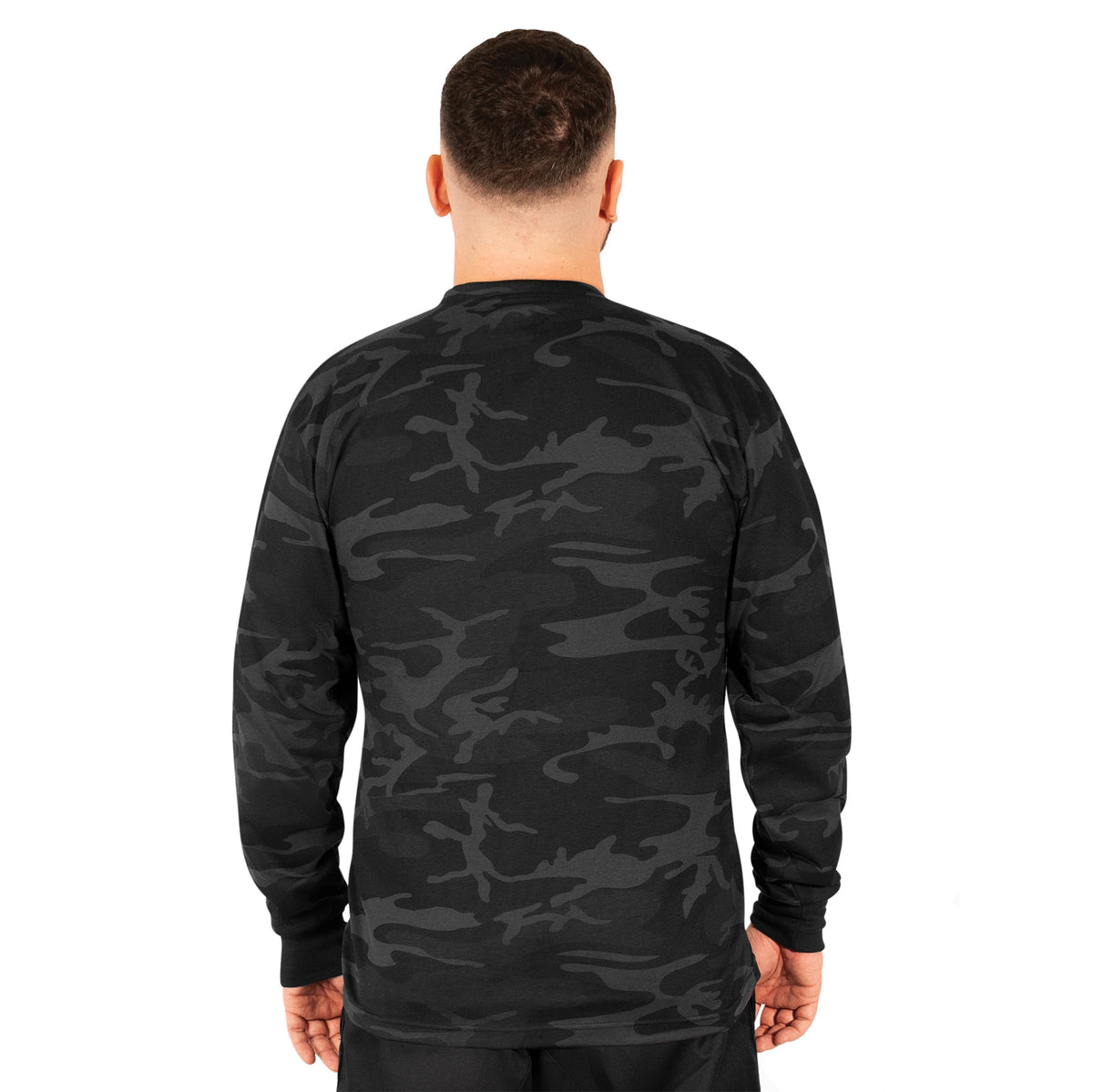 Rothco Long Sleeve Henley T-Shirt - Rothco 21040-LRG