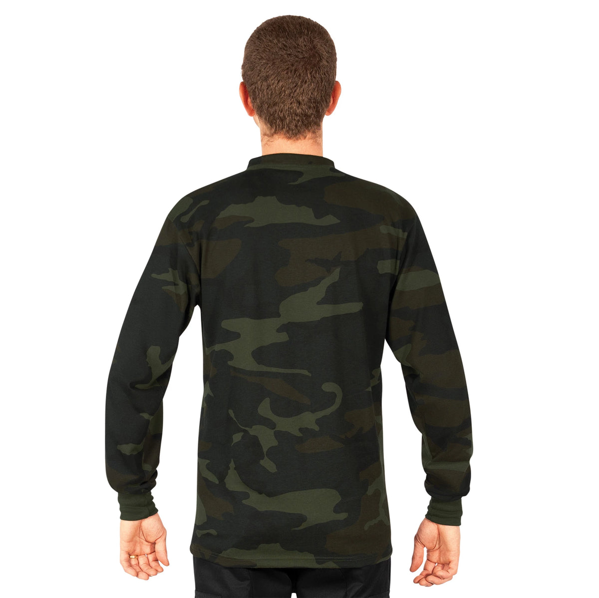 Rothco Long Sleeve Henley T-Shirt - Rothco 21045-SML