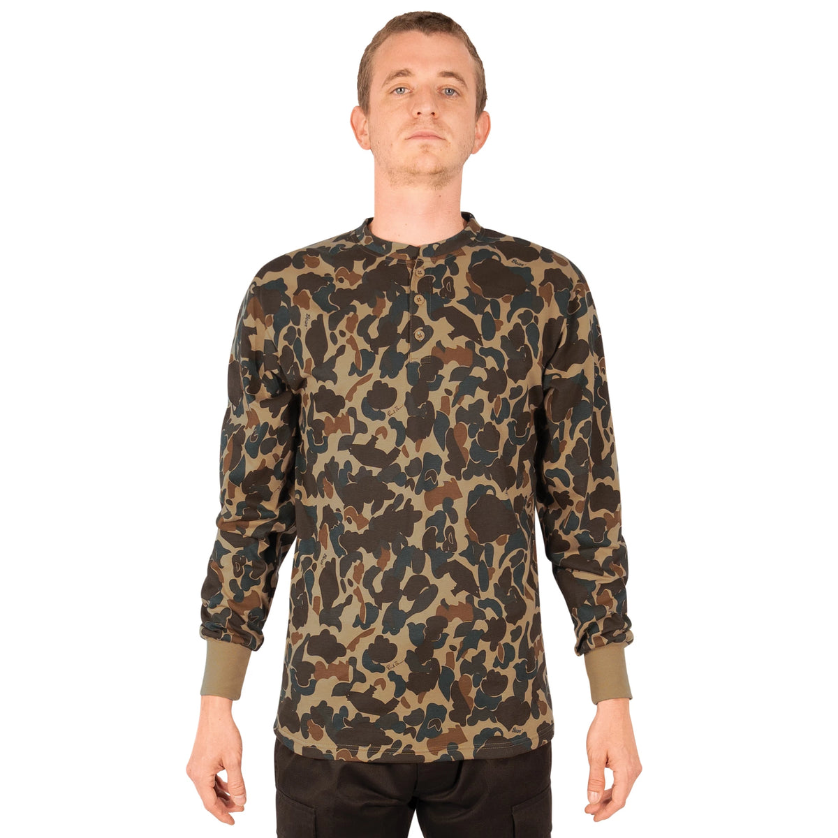 Rothco Long Sleeve Henley T-Shirt - Rothco 21050-SML