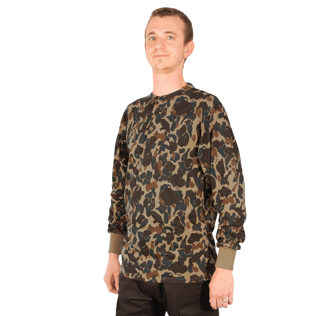 Rothco Long Sleeve Henley T-Shirt - Rothco 21050-SML