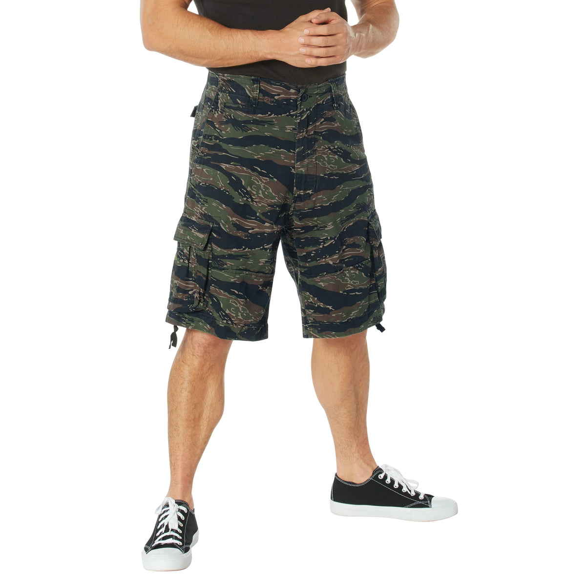 Rothco Vintage Infantry Utility Cargo Shorts - Rothco 2214-TSC-XS
