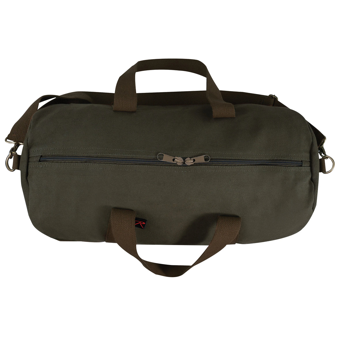 Rothco Two-Tone Canvas Duffle Bag With Brown Bottom - Rothco 2220