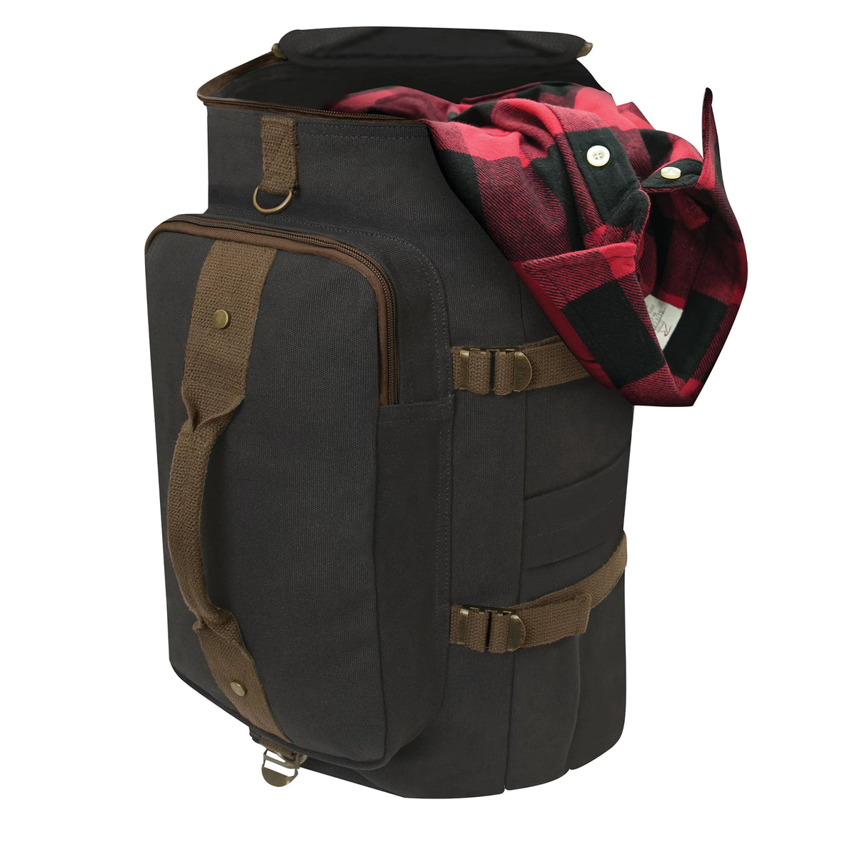 Rothco Convertible Canvas Duffle / Backpack - 19 Inches - Rothco 22250
