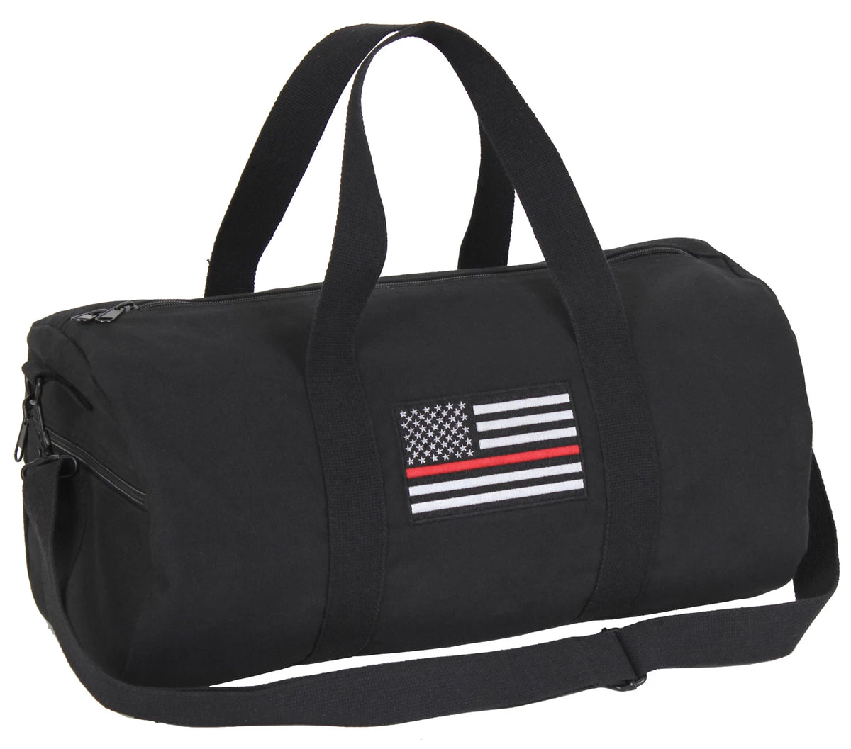 Rothco Thin Red Line Canvas Shoulder Duffle Bag - 19 Inch - Rothco 2260
