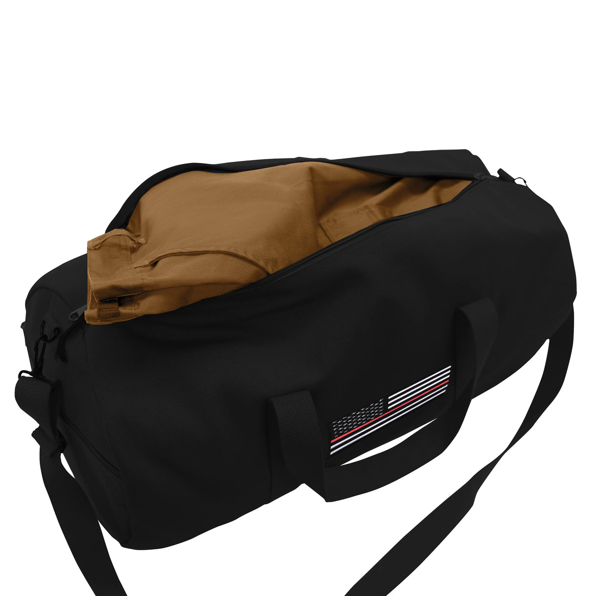 Rothco Thin Red Line Canvas Shoulder Duffle Bag - 19 Inch - Rothco 2260