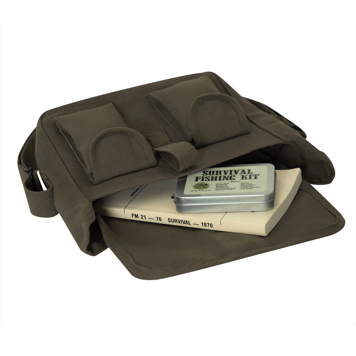 Rothco Canvas Ammo Shoulder Bag - Rothco 2277