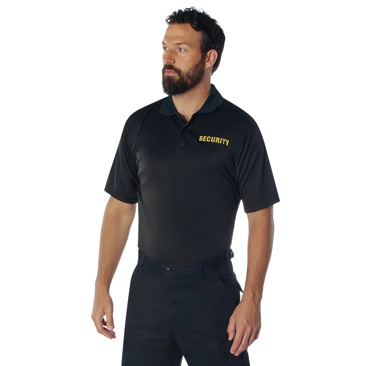 Rothco Moisture Wicking Security Polo Shirt - Rothco 2316-SML