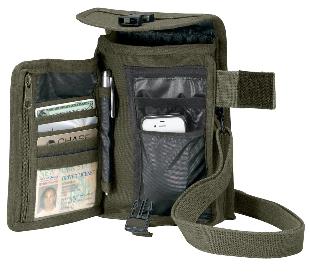 Rothco Canvas Travel Portfolio Bag - Rothco 2325-OD