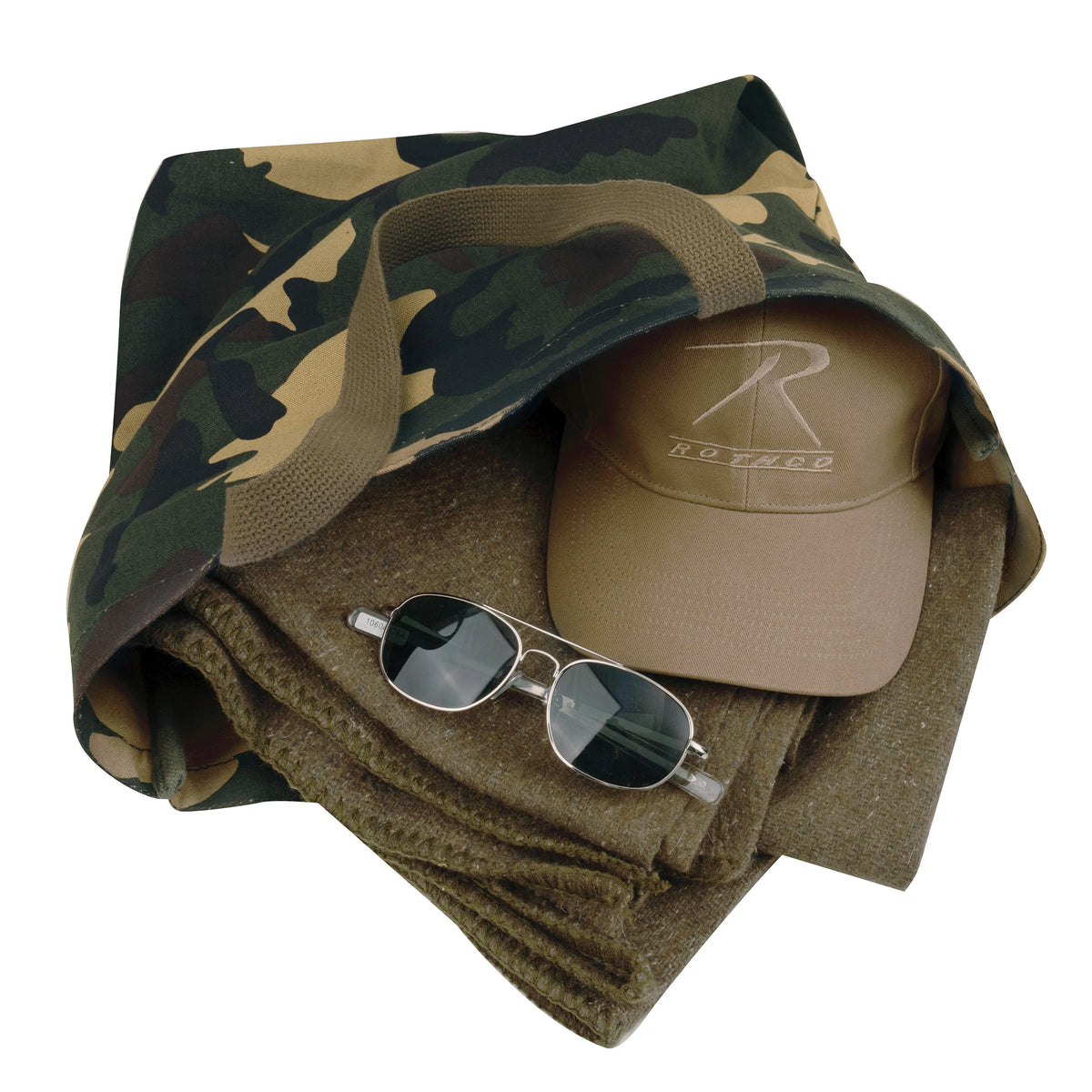 Rothco Canvas Camo and Solid Tote Bag - Rothco 2422