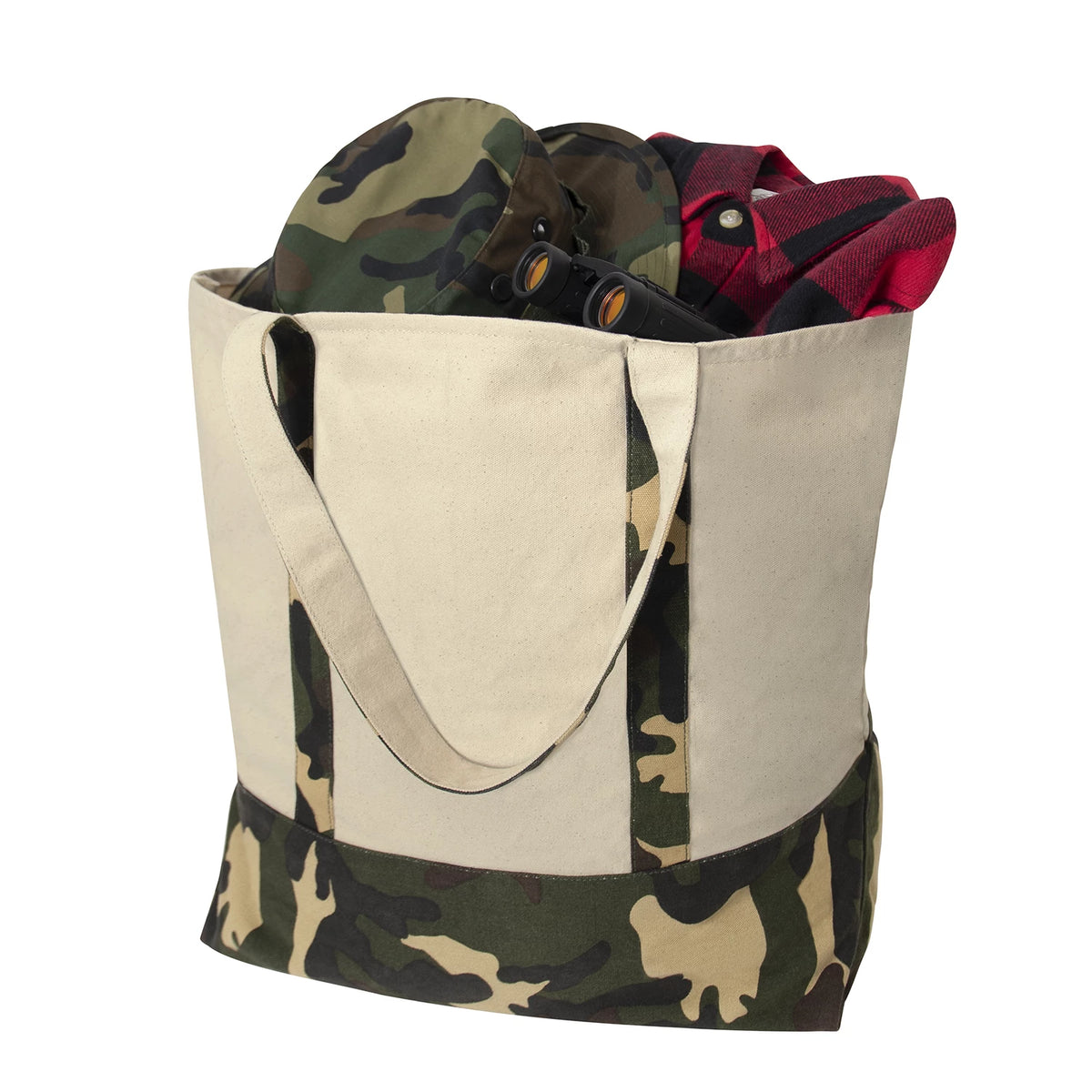 Rothco Large Camo Canvas Tote Bag - Rothco 2426