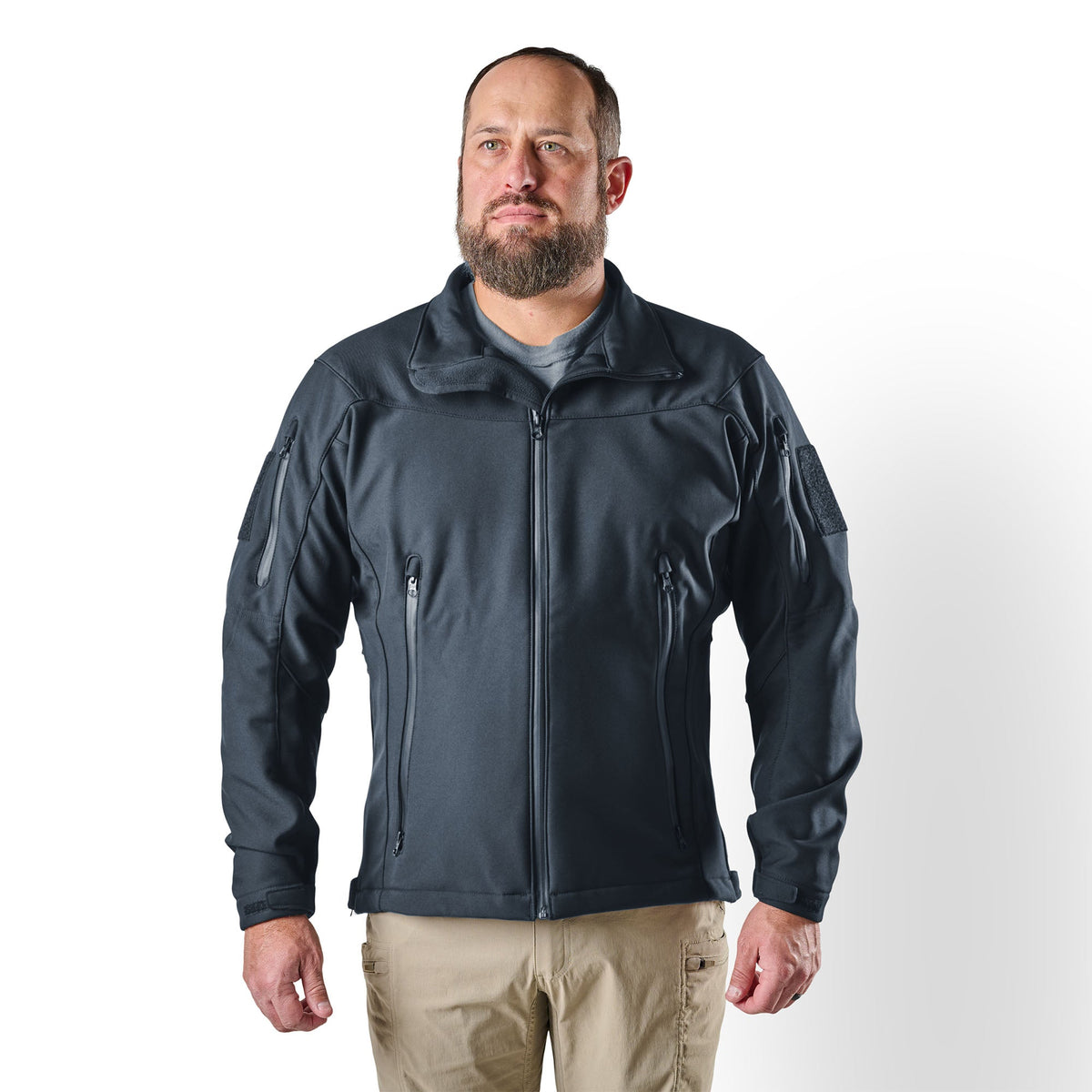 TRU-SPEC 2449003 - 24-7 Tactical Softshell Jacket without Sleeve Loop