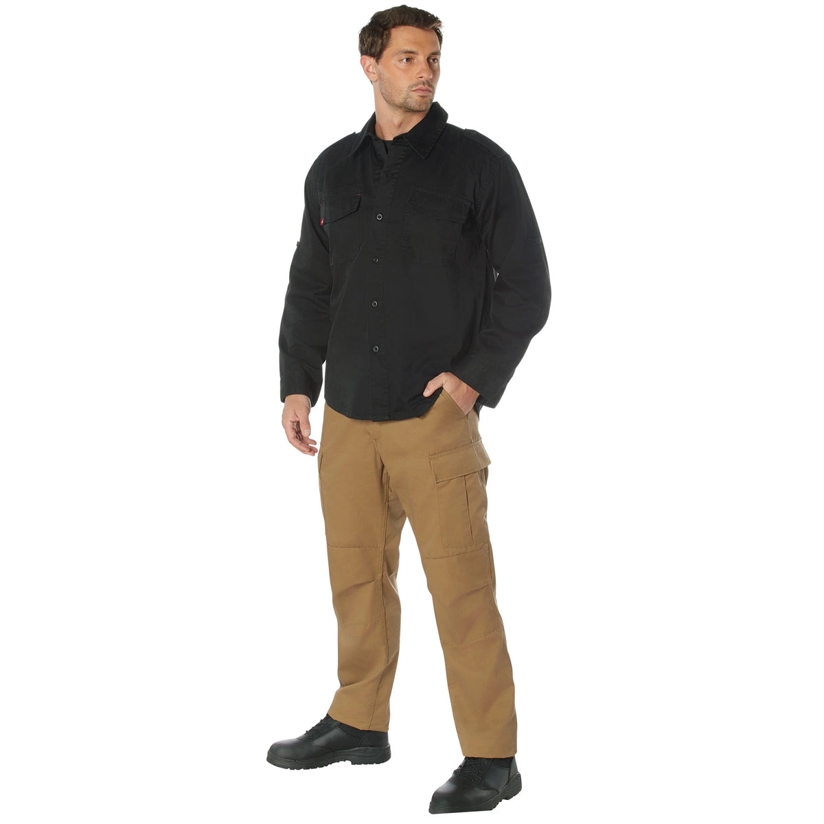 Rothco Vintage Fatigue Shirt - Rothco 2457-BK-XL