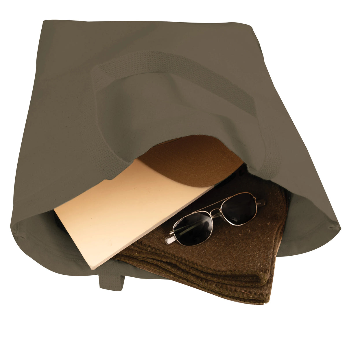 Rothco Canvas Camo and Solid Tote Bag - Rothco 2492