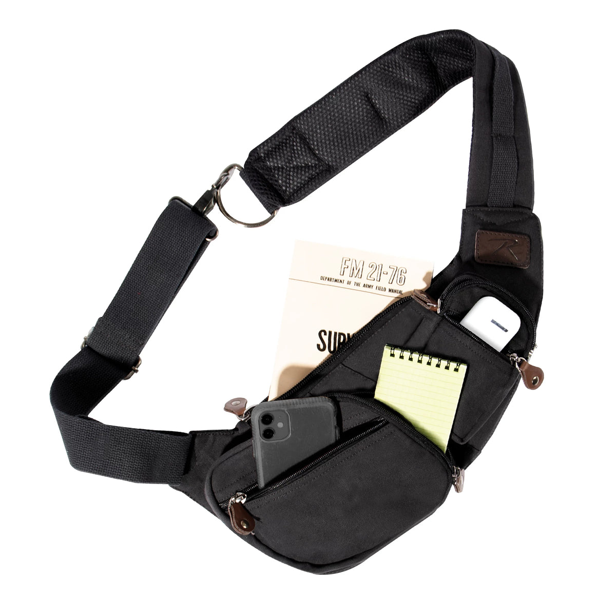 Rothco Crossbody Canvas Sling Bag - Rothco 24980
