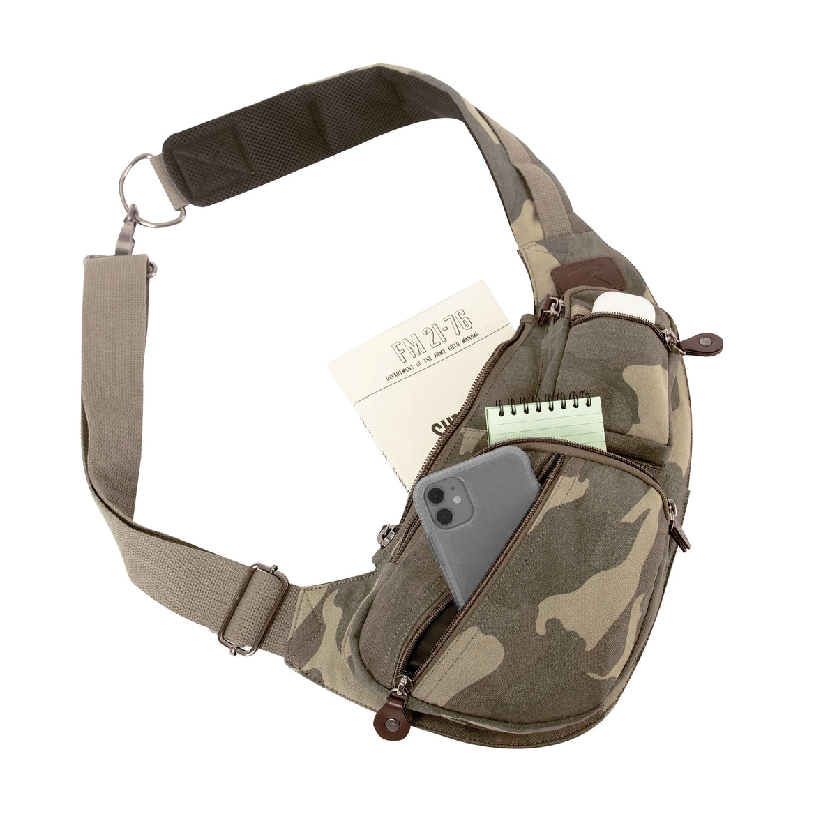 Rothco Crossbody Canvas Sling Bag - Rothco 24983