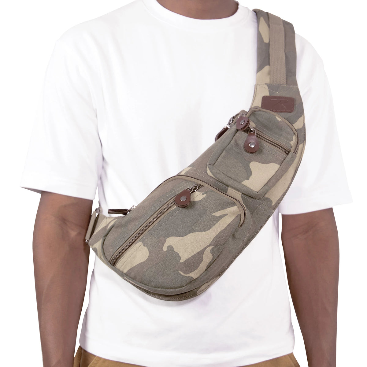 Rothco Crossbody Canvas Sling Bag - Rothco 24983