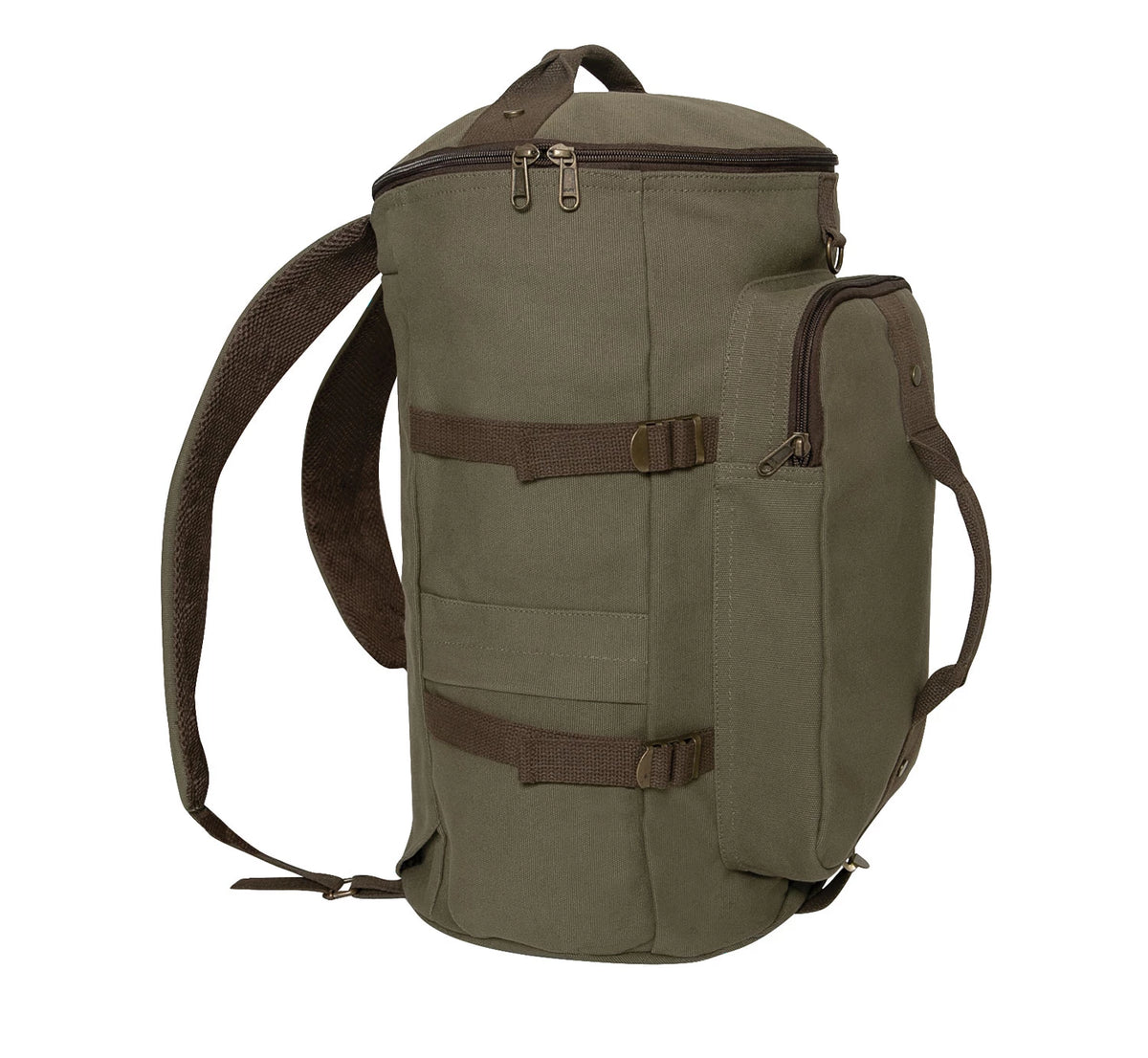 Rothco Convertible Canvas Duffle / Backpack - 19 Inches - Rothco 2515